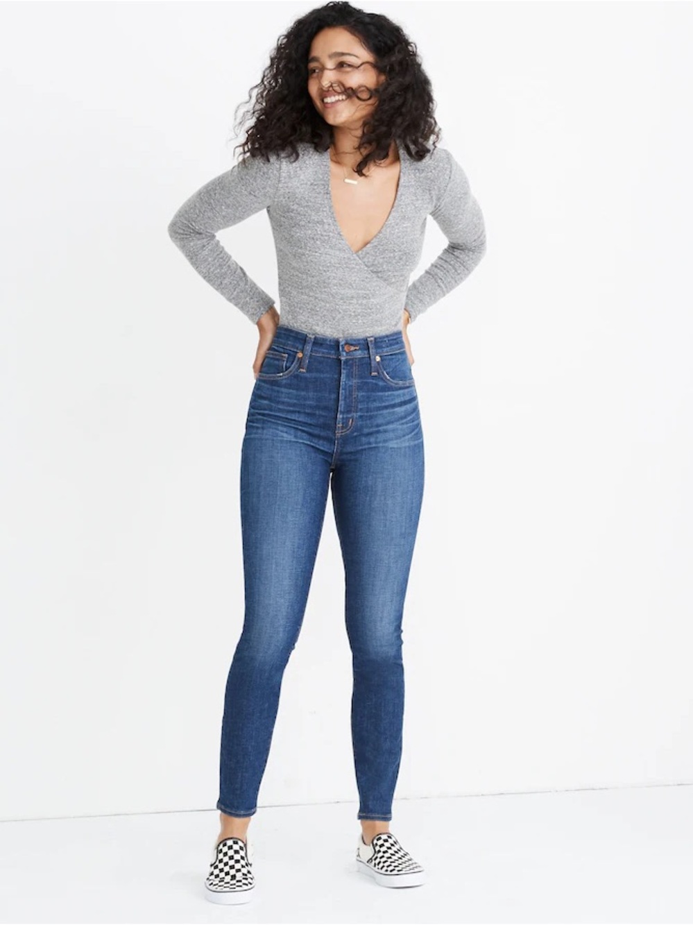 Madewell Curvy High-Rise Skinny Women’s Jeans - Moreaux Wash (30)